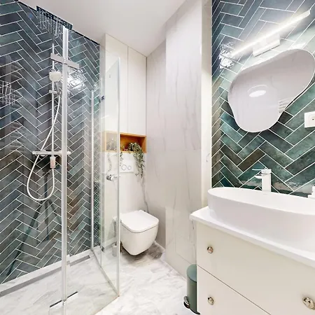 아파트 Moss Lazienki Park 바르샤바